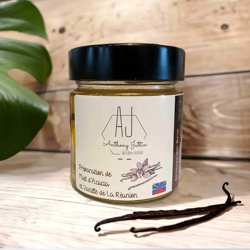 miel acacia gousse vanille